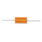 6pcs RX24 5W 100R 100RJ Metal Aluminum Case High Power Resistor Golden Metal Shell Case Heatsink Resistance Resistor