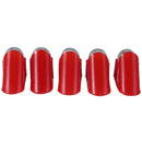 5pcs Stainless Steel Blades for Electric Potato Vegetable Fruit Peeler (Red I3N4