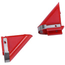 5pcs Stainless Steel Blades for Electric Potato Vegetable Fruit Peeler (Red I3N4