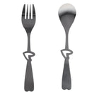 Fine Stainless Steel Cutlery Sets (Couple box Heart shape) Q5C4