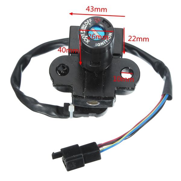 Ignition Switch Fuel Gas Cap Cover Lock Set With 2 Keys For Honda CBR900RR 919RR