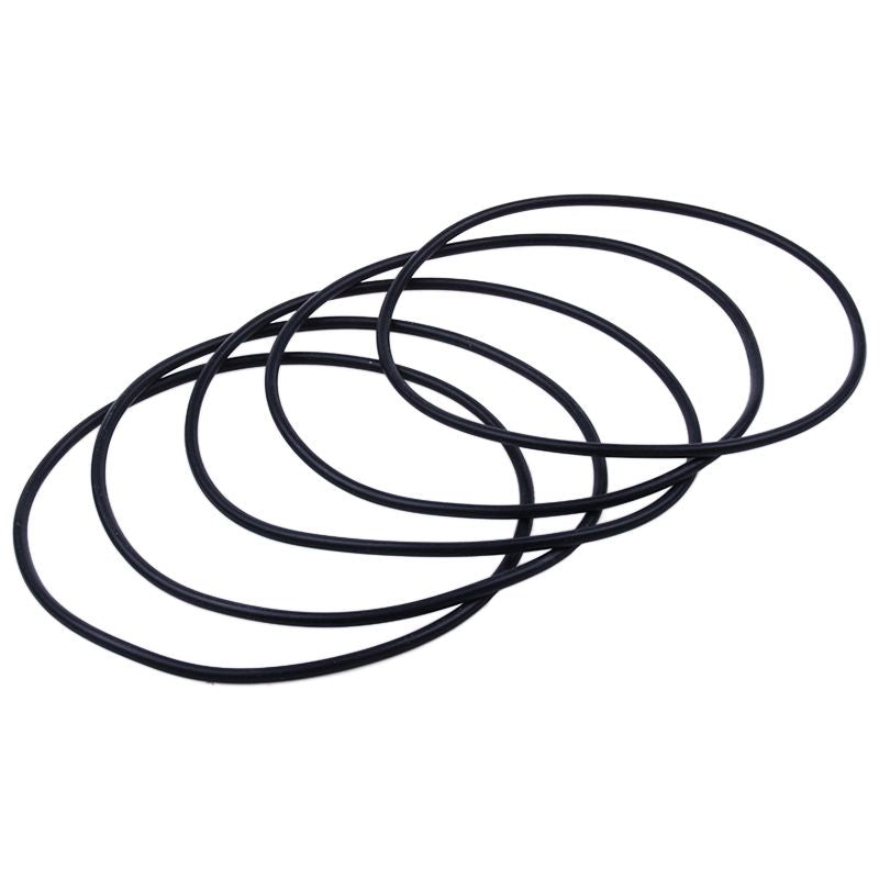 125 mm x 3.5 mm rubber seal O-rings gaskets black E6O6