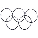 125 mm x 3.5 mm rubber seal O-rings gaskets black E6O6