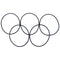 125 mm x 3.5 mm rubber seal O-rings gaskets black E6O6