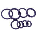 145 pcs 8 Modes HNBR F12 R134 A O-ring Oil Seal ring Purple