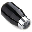 Universal Aluminum Car Shifter Manual Gear Stick Shift Knob (Black)