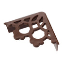 4 pcs. Furniture rubber hollowed design table desk corner upholstery, coffe G7E9