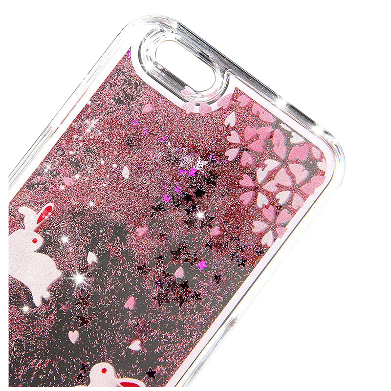 Transparent Protection Case Protective Cases Flow Liquid Glitter Crystal fo Z7H7