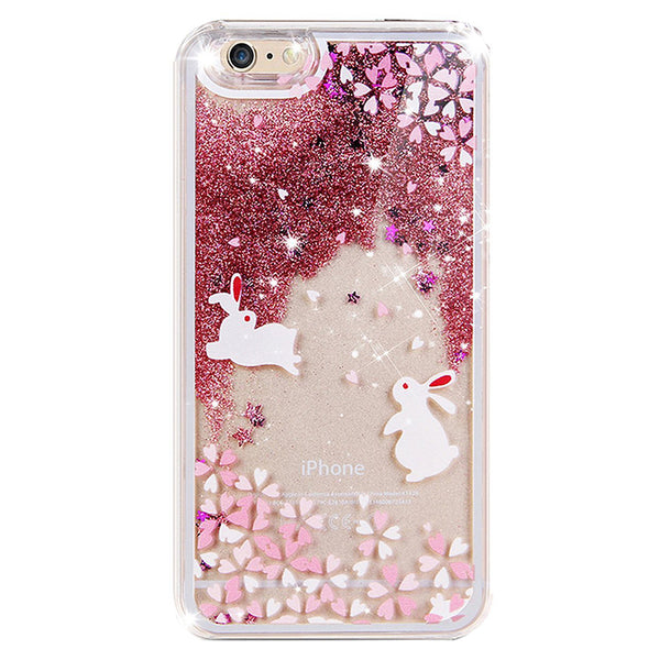 Transparent Protection Case Protective Cases Flow Liquid Glitter Crystal fo Z7H7