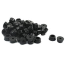 50x Home Furniture Feet Cones rubber buffer Washer Pads 15 * 12 * 8mm Black Q4X8