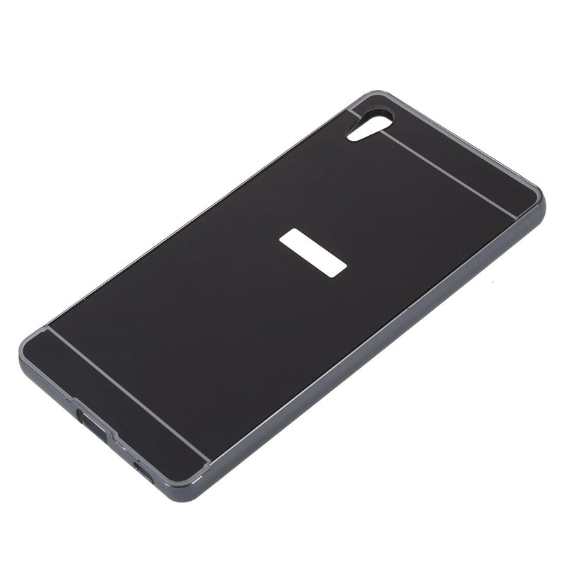 For Sony Xperia Z3+ / Z3 Plus Mirror Design Case Luxury Aluminum Phone Bump V6B8