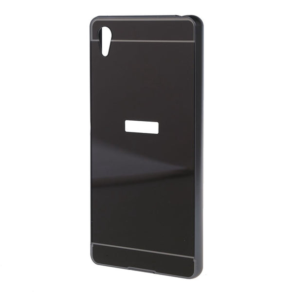 For Sony Xperia Z3+ / Z3 Plus Mirror Design Case Luxury Aluminum Phone Bump V6B8