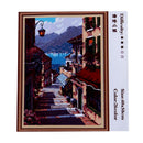 Oil paint painting by numbers diy picture drawing coloring on canvas painti