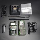 Upgrade BaoFeng UV-5R Camouflage Walkie Talkie VH/UHF Dual Band Two Way Radio Transceiver 3800mah