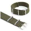 Watch Strap Band Military Army Nylon Canvas Divers G10 Mens Colour:Army Gre Y1O7