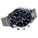 mH Luxury Mens Business alloy Band Machinery Sport Quartz Wrist Watch S5C3