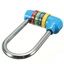 Long 4 Digit Number Code Dial Combination Padlock Security Safety Cabinet Luggage Lock