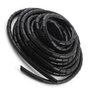 Polyethylene Cable Spiral Cable Cord Spiral Tape 10mm Wire Organizer 9m G7E5