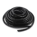 Polyethylene Cable Spiral Cable Cord Spiral Tape 10mm Wire Organizer 9m G7E5