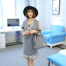 Honana CF-LB034 Woman Lady Fashion Oxford Insulated Cooler Large Capacity Lunch Tote Bag Handbag