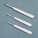 Honana Stainless Steel U or V Shape 2 Optional Size Stitching Groover Leather Craft Tool