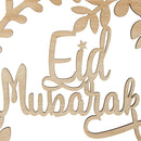 5Pcs Happy Eid Adha Mubark Hanging Garlet Festival Home Wall Door Hang Decorations