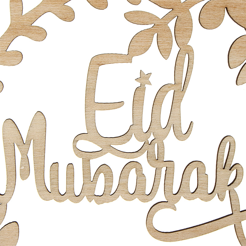 5Pcs Happy Eid Adha Mubark Hanging Garlet Festival Home Wall Door Hang Decorations