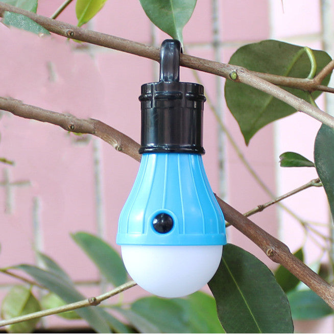 XANES 5288 3LEDs 100LM 3Modes LED Bulb Red/ Blue/ Green/ Yellow Hanging TentLamp Portable Flashlight