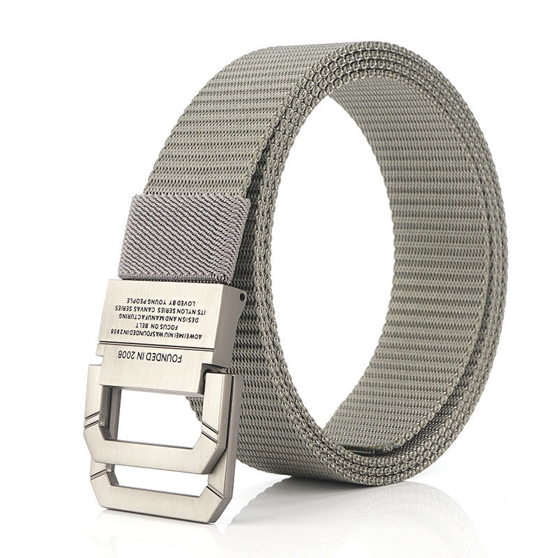 AWMN 120cm Nylon Belt Metal Buckle Quick Release Tactical Belts Hunting Camping