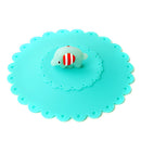 Cute Elephant Silicone Anti-dust Mug Cap Cup Lid Leakproof Cover