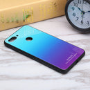 Bakeey Gradient Color Tempered Glass Shockproof Protective Case For Xiaomi Mi 8 Lite
