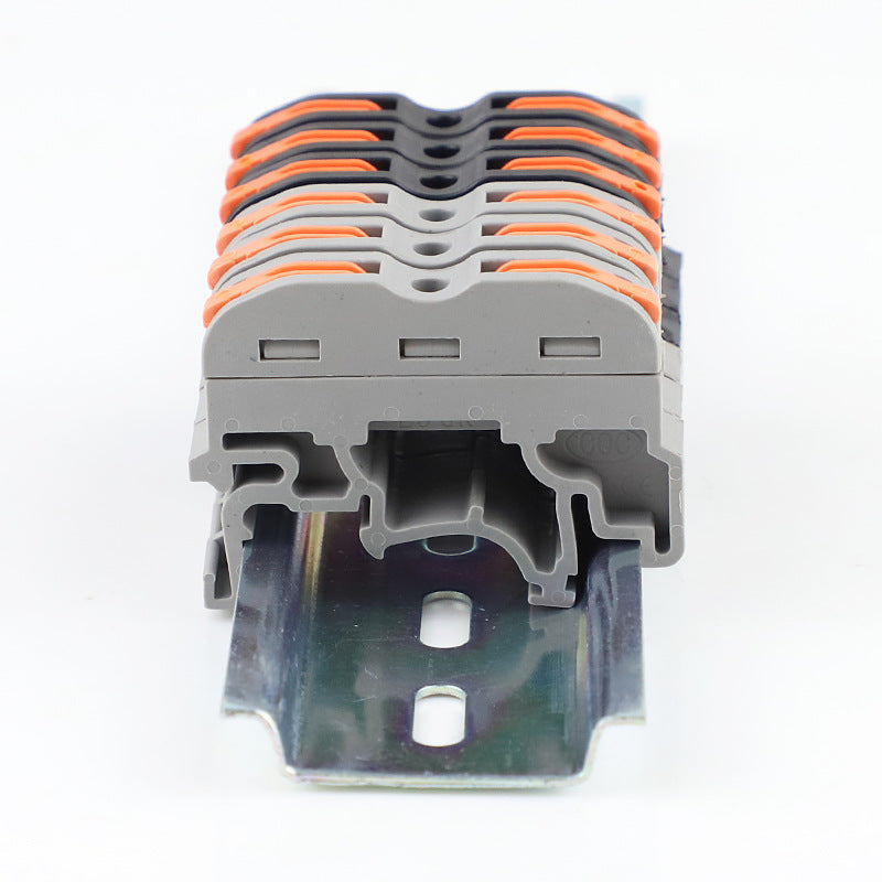 1Pcs SPL-1 PCT-211 Rail Type Quick Connector Press Type Connector Instead of UK2.5B 32A Terminal Block 0.08-4mm
