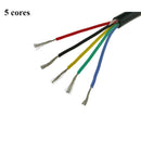 KSGER Silicone Wire Cable Tinned Copper T12 Soldering Iron Station High Temperature Soft Jacket