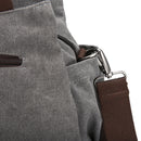 Canvas Shoulder Bag Waterproof Travel Storage Bag Outdoor Camping Handbags Crossbody Bag