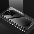 Bakeey Carbon Fiber Gradient Color Tempered Glass Protective Case for Xiaomi Redmi  Note 8 Pro