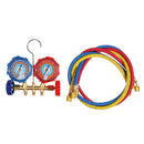 Air Conditioning AC Diagnostic Manifold Gauge Tool Set Refrigeration For 134A