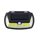 68/90LED COB Solar Power Wall Light PIR Motion Sensor Outdoor Garden Lamp Waterproof IP65