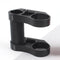 Qikour Folding Bike CNC Lightweight 7075 T6 Aluminum Double Stem BMX T-head Tube Adapter 25.4mm 31.8