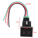 For VW Amarok Amrok Pickup LEFT Push Button Switch Red Spot/Driving Light LED Light Bar On-Off Switch DC 12V 3A