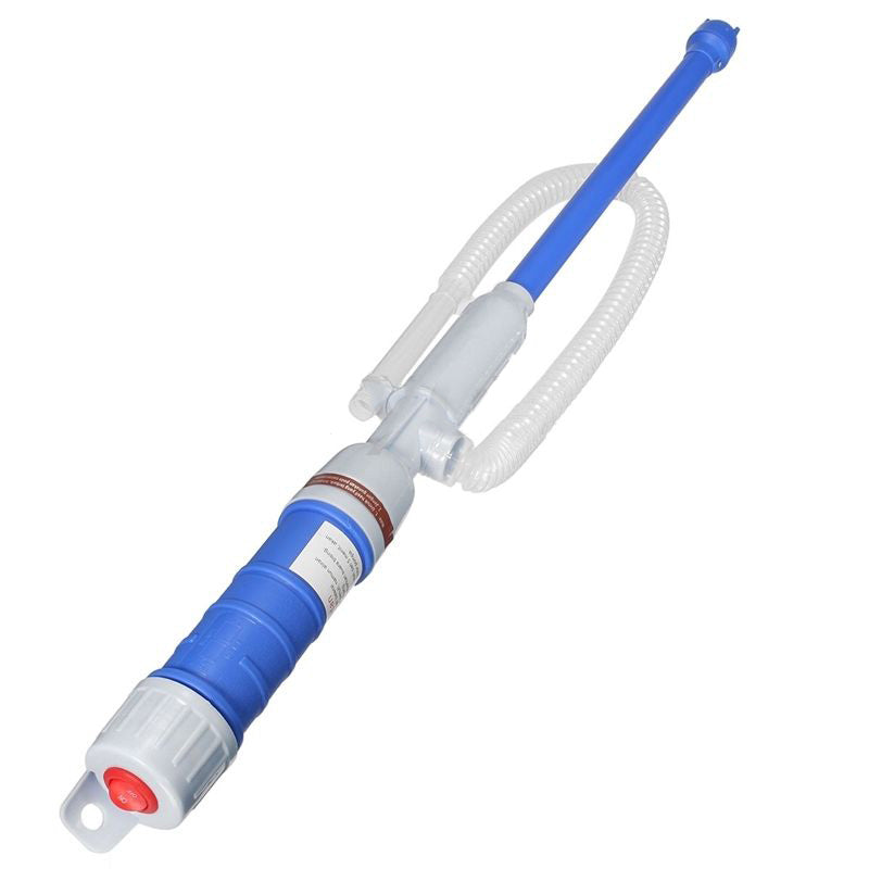 Liquid Transfer Siphon Pump Hand Gas Oil Water Fish Tank Battery Power Aquarium