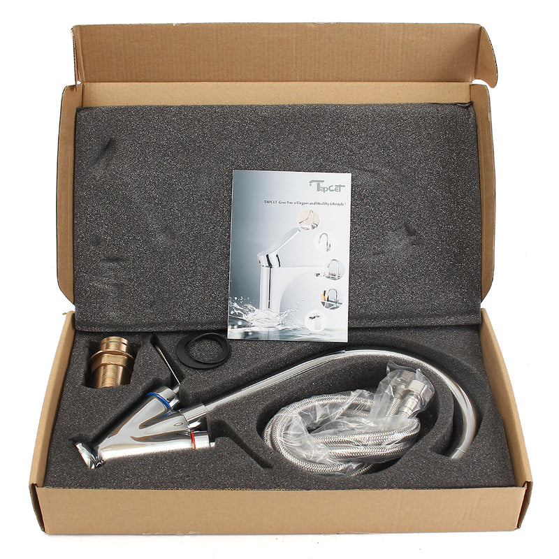 Chrome Plated Brass Faucet Basin Faucet Mixer Bathroom Tap