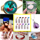 10Pcs Epoxy UV Resin Ultraviolet Curing Dye Colorant Liquid Pigment Mix Colors DIY Crafts