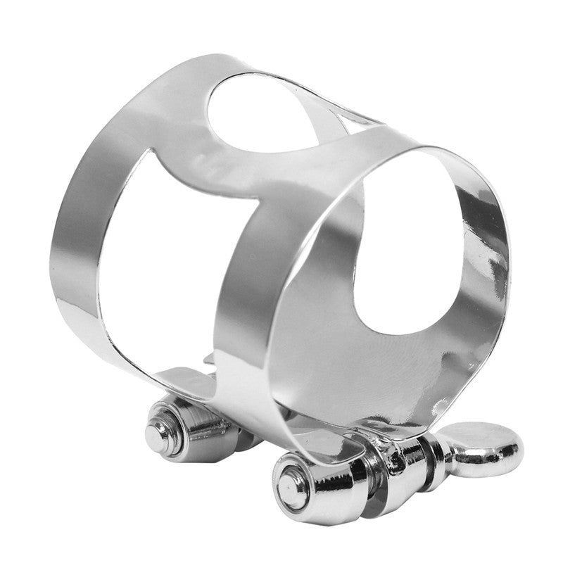 Nickel Plated Clarinet Double Screws Adjust Mouthpiece Ligature