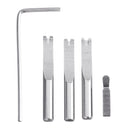 45Pcs Leather Craft DIY Work Handmade Stitching Carving Engraving Woking Tool