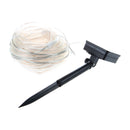 Waterproof 100 LED 12M Solar Christmas Led Lighting Rope PVC TUBE String Li