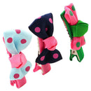 10 x Toddler Cute Girl Hair Clip Ribbon Bow Baby Kids Satin Bowknot Headban