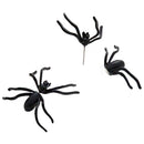 1 Pcs Fashion Women Black Spider Charm Ear Stud Punk Piercing Earrings Jewe V1R7