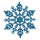 12 Pcs Glitter Snowflake Christmas Ornaments Xmas Tree Hanging Decoration B O7V1