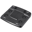 NUOXI T9 Aluminum Mesh & Plastic Portable Lightweight Notebook Laptop Cooling Pad with Aluminum Panel and Five Cooling Fans