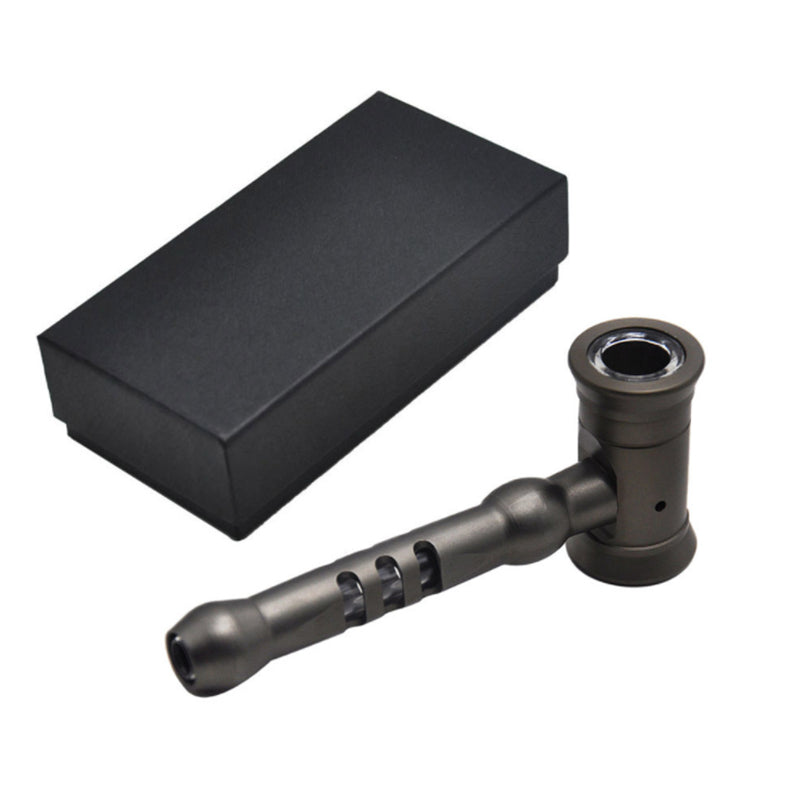 New Hammer Shape Metal Smoking Pipes with Cleaning Rod